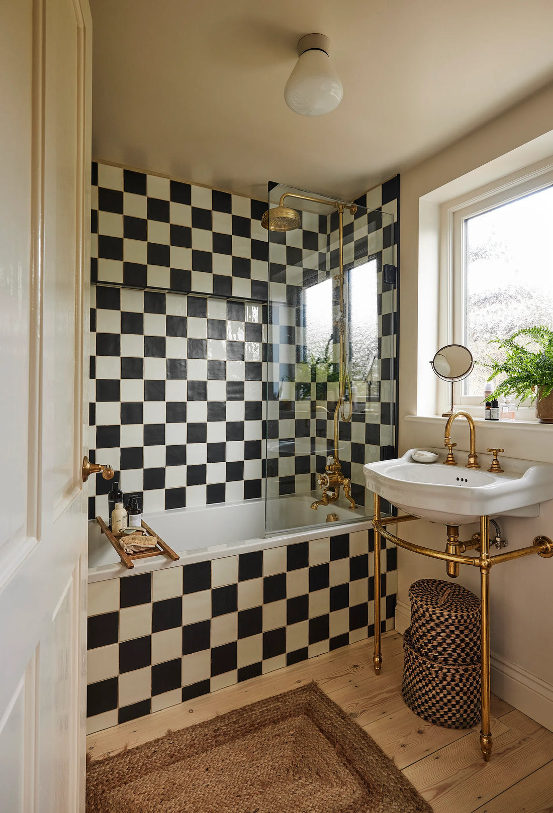 Pattern Play Makes a Splash in the Bathroom