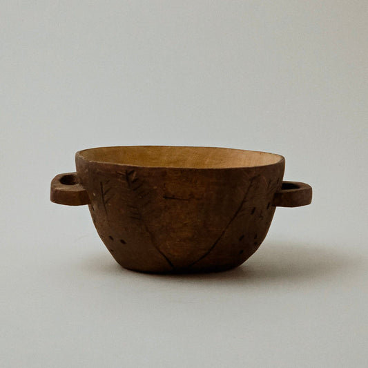 19th Century Hand Carved Bowl