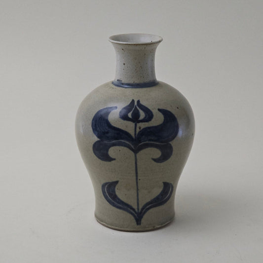 1960's Earthenware Vase by Christiane Birs