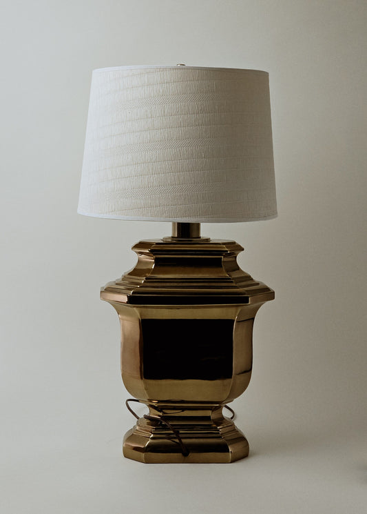 Italian Solid Brass Table Lamp