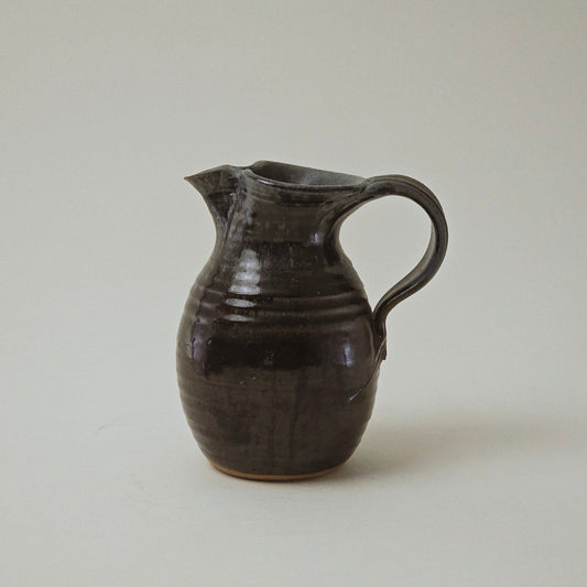 Navy Blue Ceramic Jug