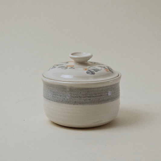 Studio Ceramic Sugar Bowl with Lid
