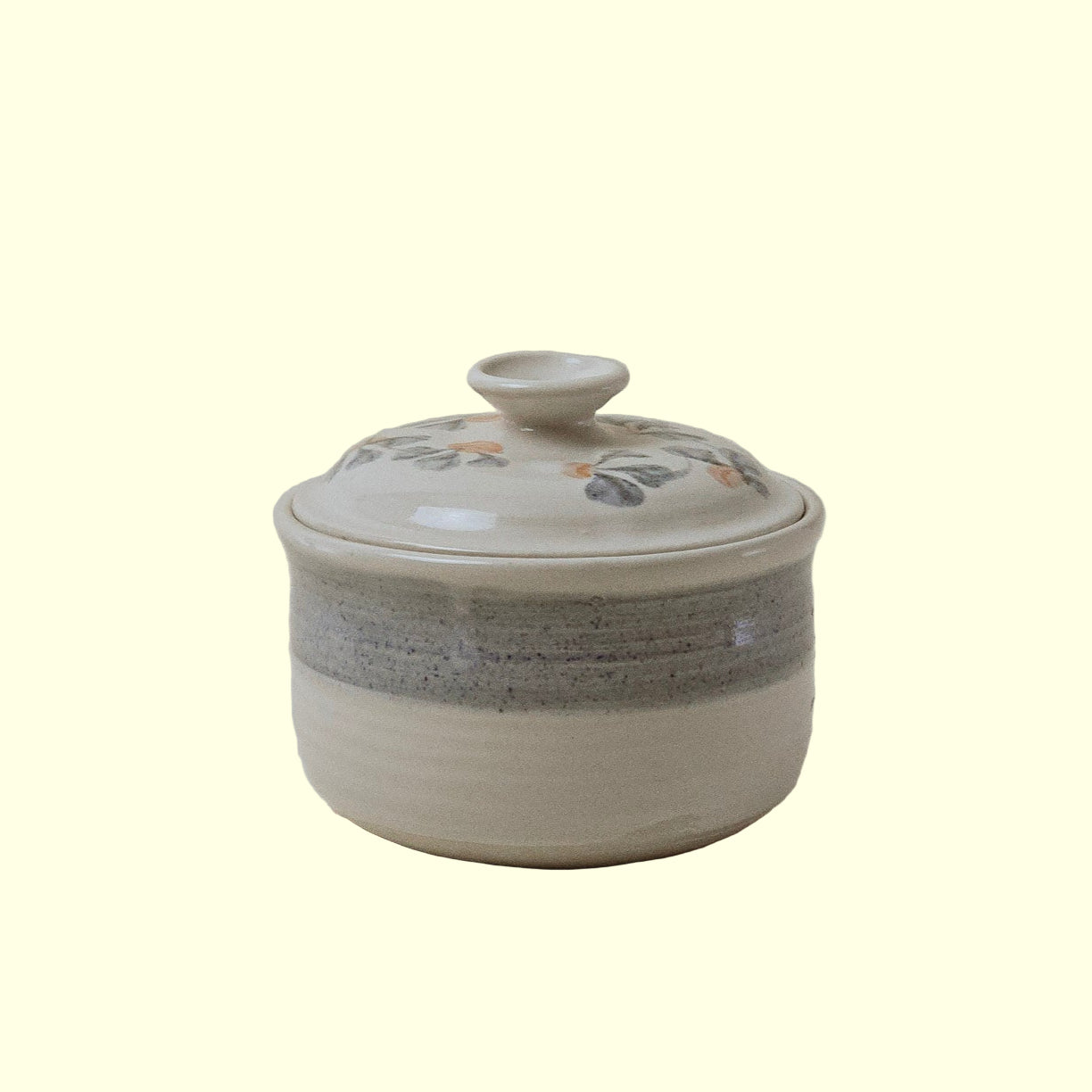 Studio Ceramic Sugar Bowl with Lid