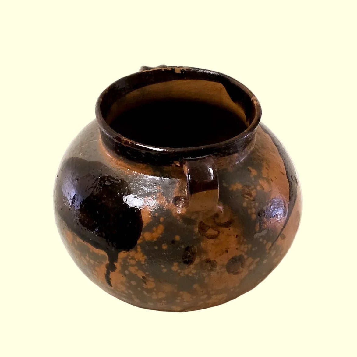 Vintage Studio Pottery Two-Handled Vessel