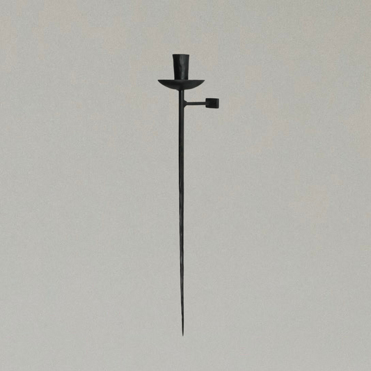 Forged Iron Taper Sconce