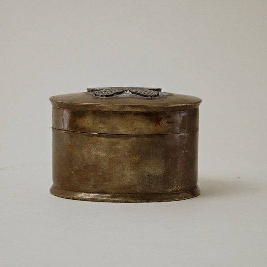 Vintage Brass Trinket Box