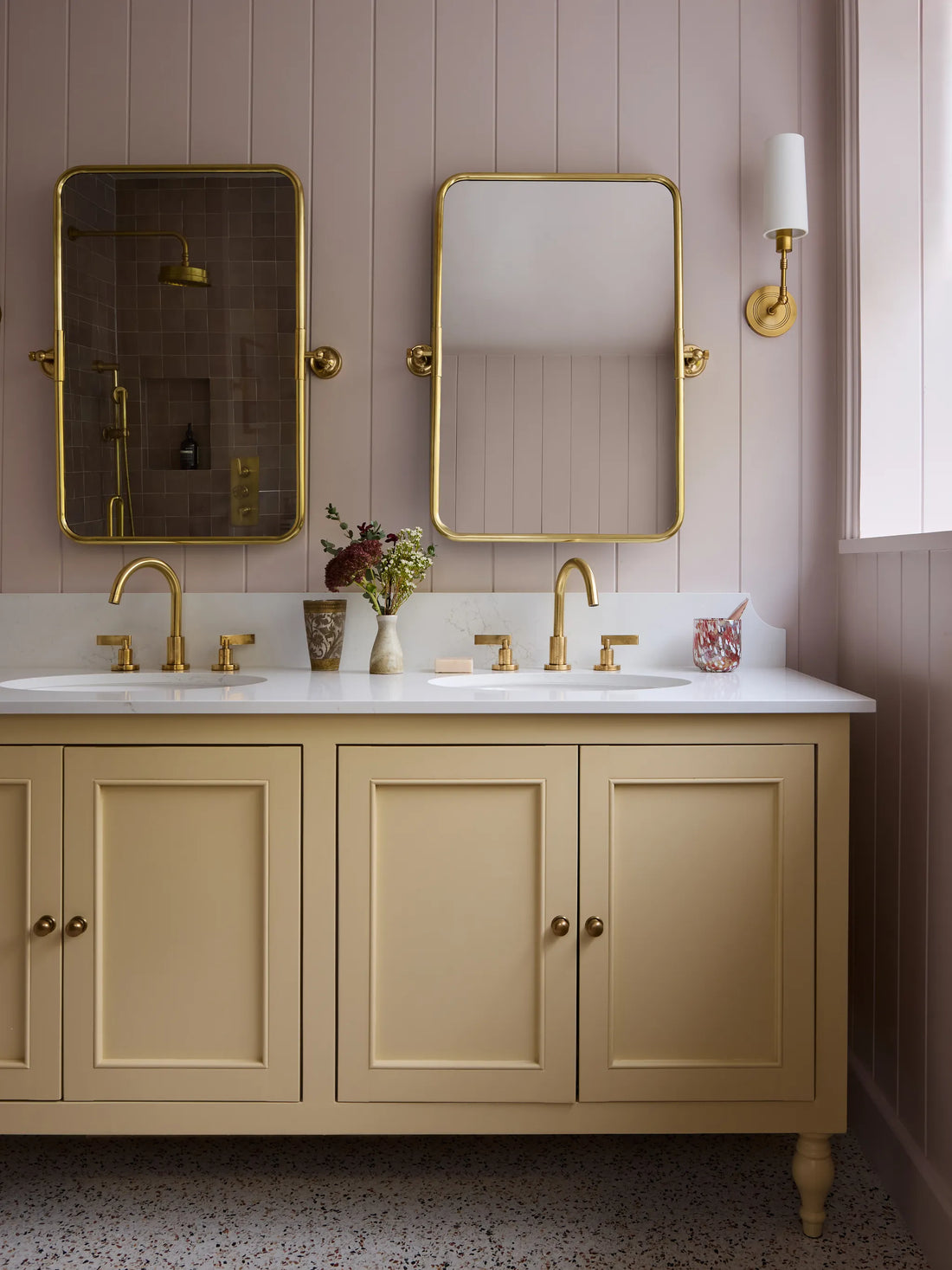 How to Introduce Color Into an 'Amber Interiors' Inspired Home