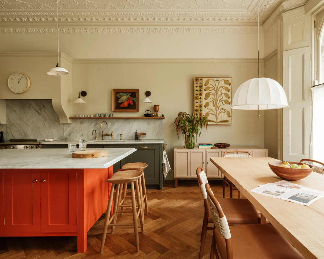 The Slow Introduction of Colour at Home