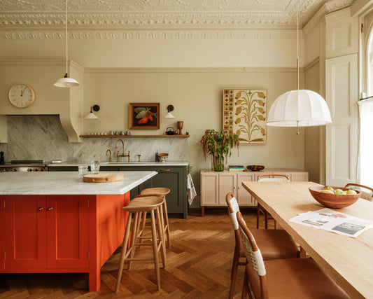 The Slow Introduction of Colour at Home
