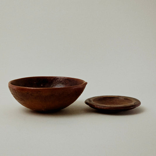 19c Columbian Redware Bowl
