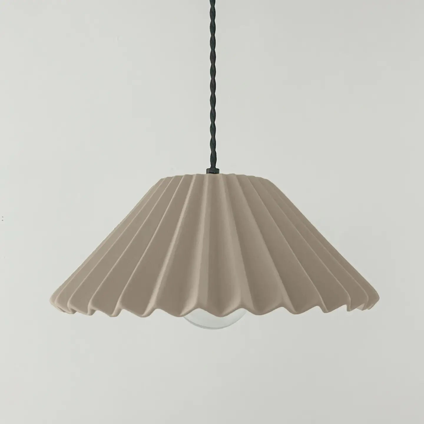 Picco Ceramic Pendant Light in Dune