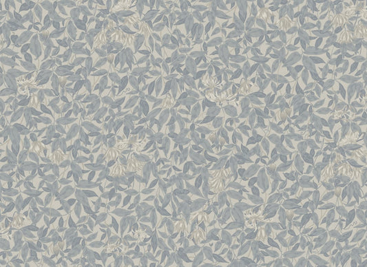 Linnea Wall Paper in Misty Blue