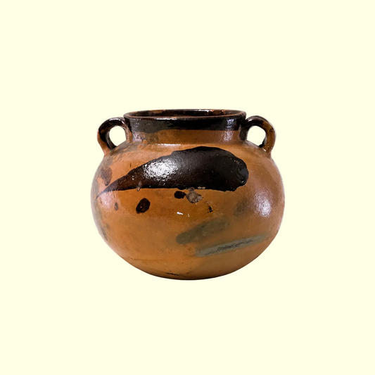 Vintage Studio Pottery Two-Handled Vessel