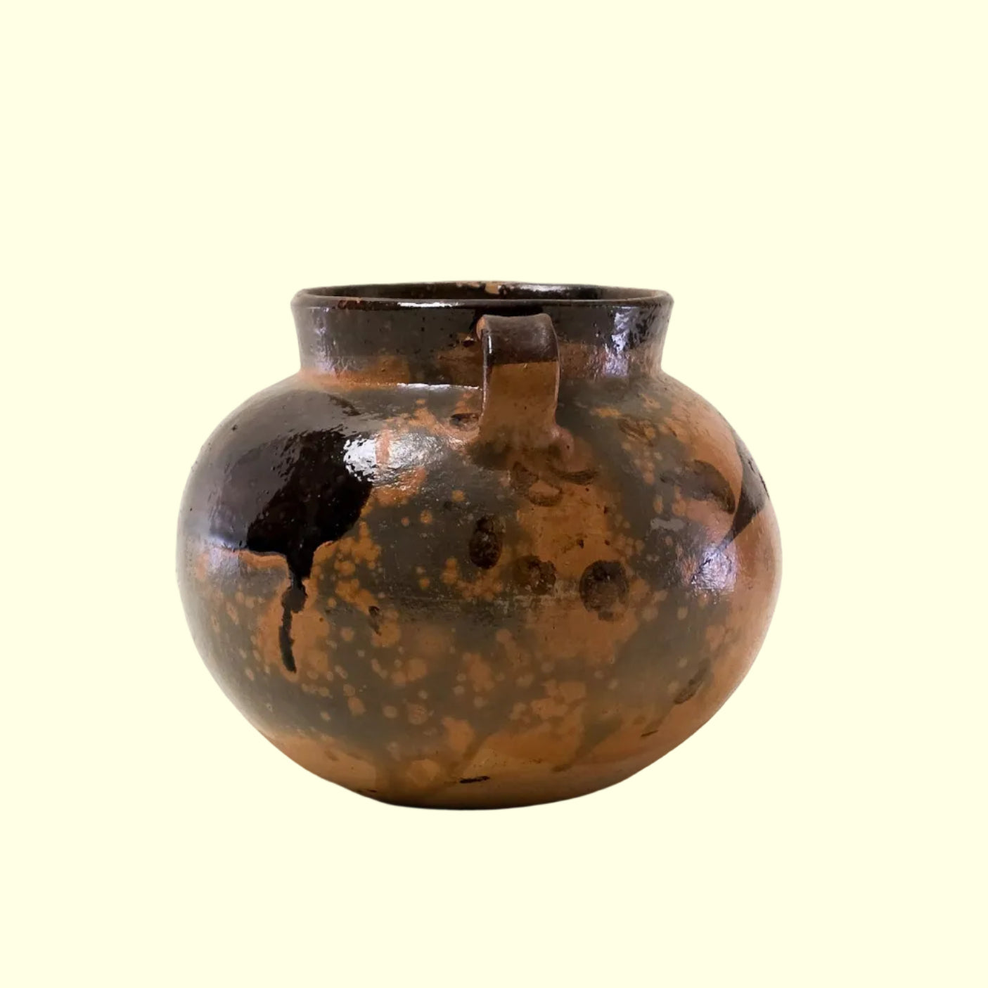 Vintage Studio Pottery Two-Handled Vessel
