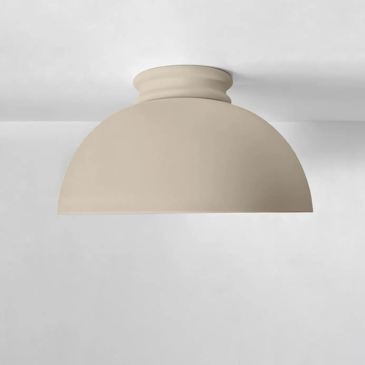 Pompeii Ceramic Ceiling Light in Dune