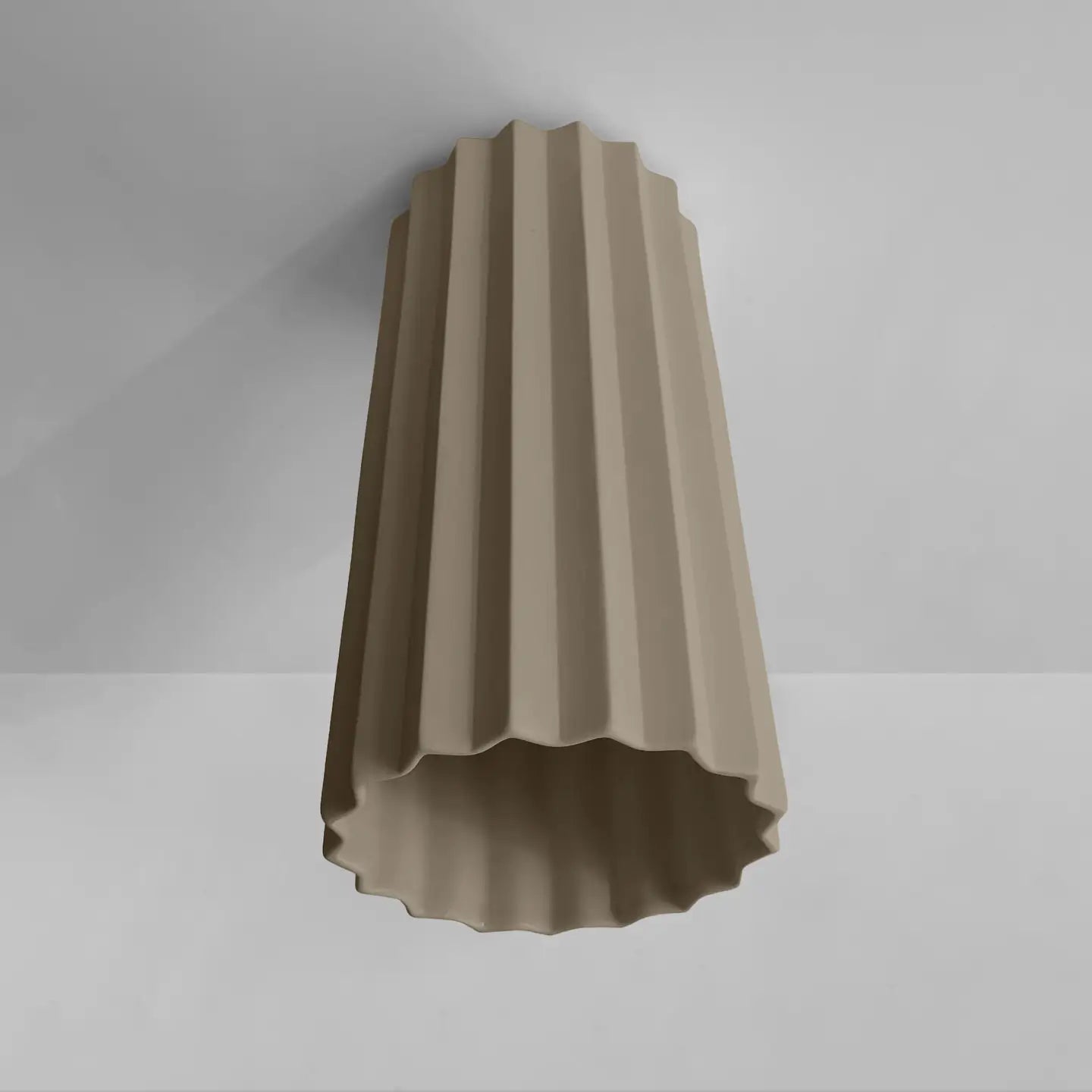 Syracuse Ceramic Ceiling Light in Dune