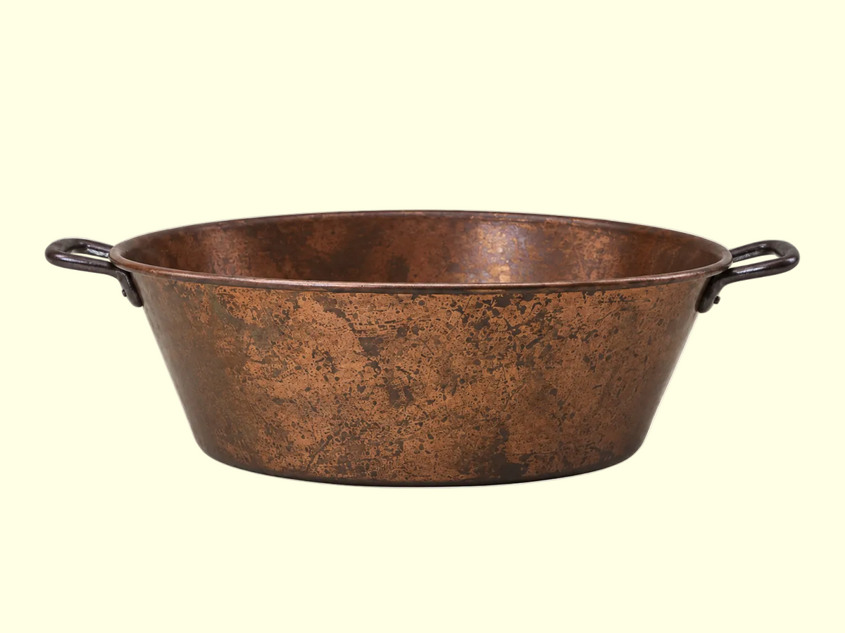 Antique French Copper Jam Pan
