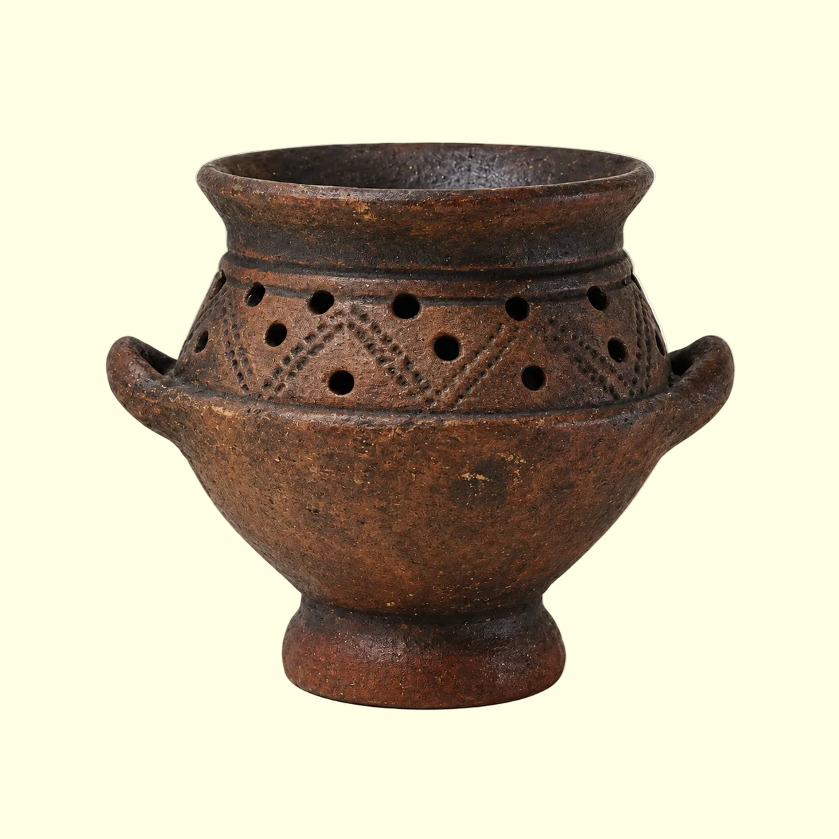 19th Century Primitive Clay Pot